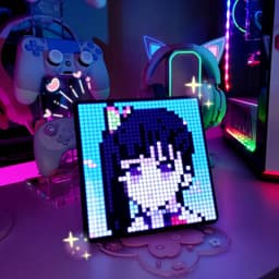 Thumbnail Màn hình Led trang trí Divoom Pixoo Max 32x32, bảng đèn Led kết nối APP + bluetooth hẹn giờ, đếm giờ, nháy theo nhạc 2