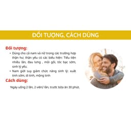 Thumbnail Sâm nhung đại bổ thận AN CHÂU dùng cho người thân yếu hộp 4 vỉ 40 viên - Global Pharma 2