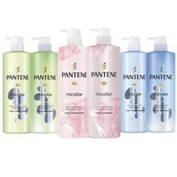Thumbnail Combo Dầu Gội Và Dầu Xả PANTENE Micellar Hoa Hồng/ Tảo Biển / Hoa Súng - Chai 530ML x2 1