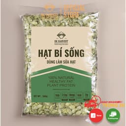 Thumbnail 500g Hạt Bí Sống DK Harvest, Nguồn Hàng Chất Lượng Cao - Thực Phẩm Giàu Kẽm 2