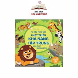 Thumbnail Sách - Tìm kiếm thông minh phát triển khả năng tập trung tư duy liên tưởng cho bé bộ gồm 4 quyển - nhà sách Hoa Anh Thảo 3