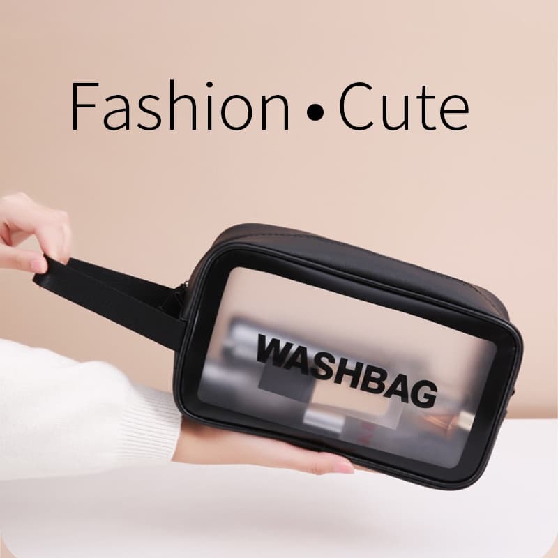 Ảnh Túi đựng mỹ phẩm PFFEE trong suốt chống thấm nước tiện dụng 2