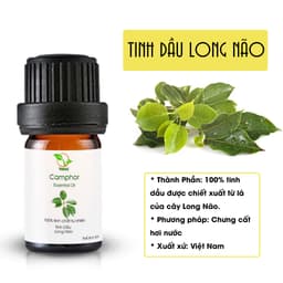 Thumbnail Tinh dầu Long não nguyên chất TAMAS,chai 5ml, tinh dầu giúp khử mùi,đuổi côn trùng hiệu quả. Giúp diệt khuẩn, sát trùng. 1