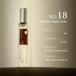 Thumbnail Nước hoa nữ SCENTLAB No.18 Noble Wonder Night Niche tinh dầu thơm lâu lưu hương 10h trưởng thành, nữ tính 2