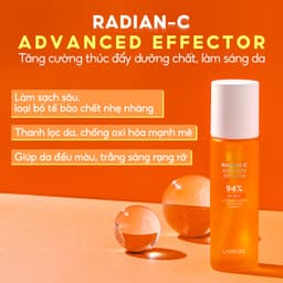 Thumbnail Tinh chất cao cấp thúc đẩy sáng da Laneige Radian-C Advanced Effector 150ml 3
