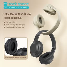 Thumbnail Headphone Tai nghe bluetooth chụp tai Rockspace O2 chính hãng có mic nghe nhạc 15h  bảo hành 1 năm 2
