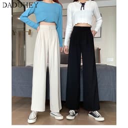 Thumbnail Quần dài nữ Daduhey ống rộng thời trang phong cách 3