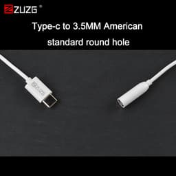 Thumbnail Jack chuyển đổi tai nghe type c sang 3.5 chính hãng ZUZG YL2 3