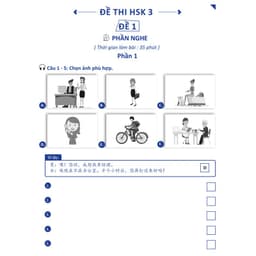 Thumbnail Sách - Chinh Phục HSK 34 - Luyện Đề Thi HSK Có Đáp Án - Phạm Dương Châu - Kèm File MP3 3