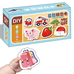 Thumbnail Bộ Thẻ Xếp Hình CHENGMEI Rèn Luyện Trí Thông Minh Cho Bé Từ 2 - 5 Tuổi 1