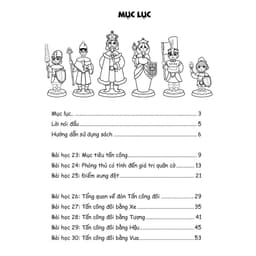 Thumbnail Sách - Từng bước chinh phục thế giới cờ vua - Tập 2 - Bài tập thực hành 3