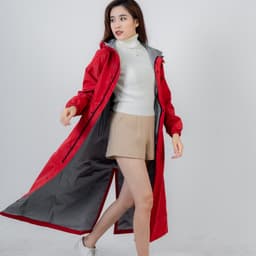 Thumbnail Áo mưa măng tô SEFA hàn nhiệt chống nước tuyệt đối 4