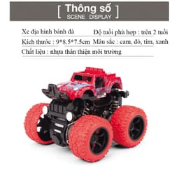 Thumbnail Đồ chơi xe ô tô địa hình chạy đà quán tính KAVY chạy đà nhiều màu 1