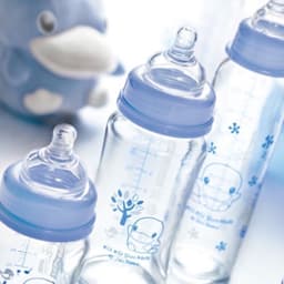 Thumbnail Bình sữa thuỷ tinh 240ml KUKU KU5847 cho bé từ 0 tháng 3