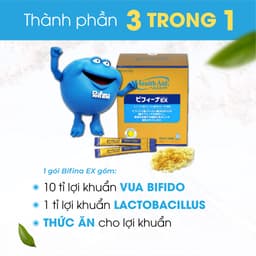 Thumbnail Men vi sinh Bifina Nhật Bản loại EX 30 gói - Thoát ngay viêm đại tràng, không lo tái phát 4