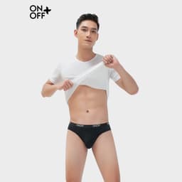 Thumbnail Quần lót nam cotton Mỹ kháng khuẩn ONOFF mỏng nhẹ, mềm mại - 18UQ23A242 3