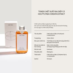 Thumbnail Chiết xuất diếp cá 150ml / 300ml | Houttuynia Cordata Extract Toner 1