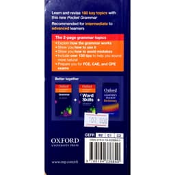 Thumbnail Từ điển: Oxford Learner's Pocket Grammar: Grammar To Revise And Check Grammar Rules 2