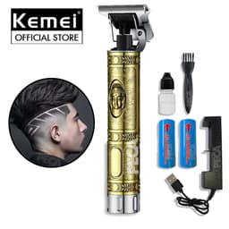 Thumbnail Tông đơ chấn viền không dây Kemei KM-1974A có 2 pin rời, có thể sạc lại,có thể khắc tatoo, cạo trắng... - CHÍNH HÃNG 1