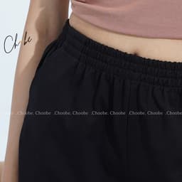 Thumbnail Quần đùi nữ Choobe cạp chun năng động vải co giãn tốt short thể thao kiểu trơn basic QS03 2