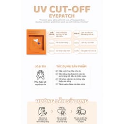 Thumbnail Combo 2 Hộp Miếng Dán Chống Nắng Gò Má Be'Balance UV CUT OFF EYEPATCH giúp Chống Tia UV Bảo Vệ Da 2
