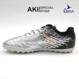 Thumbnail Giày Đá Bóng Cỏ Nhân Tạo Mira Power Xám Thể Thao Nam Chính Hãng Nhẹ Mềm - Pe002 3