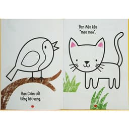 Thumbnail Sách Tô Màu Đầu Tiên Của Tớ Chi Tiết Tô To Cho Bé Từ 3 Tuổi - Đinh Tị 1