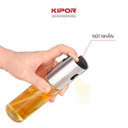 Thumbnail Bình xịt dầu ăn phun sương cầm tay KIPOR KP-XD01 - Chai thuỷ tinh cao cấp - Tiện lợi, dễ sử dụng 4