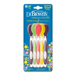 Thumbnail Thìa ăn dặm Dr. Brown's nhựa mềm cao cấp tách set ( 1 chiếc) 1