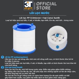 Thumbnail Bộ LỌC KHỬ CLO DƯ trong nguồn nước gắn vòi C'MON BLC-01 1