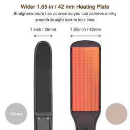 Thumbnail Máy Duỗi Tóc Ubeator Tấm Gốm Nổi 3D Làm Nóng Nhanh Bản Rộng/Hẹp Kiểu Hàn Quốc 3
