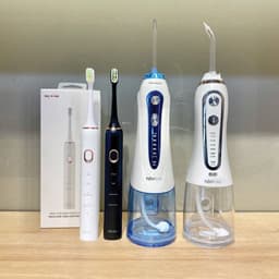 Thumbnail Máy tăm nước cầm tay H2ofloss HF9P + Bàn chải điện sóng siêu âm Maxcare Hera Whitening SE 3