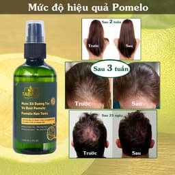 Thumbnail Nước xịt dưỡng tóc tinh dầu vỏ bưởi Tabaha 120ml giảm rụng tóc cho mẹ sau sinh 3