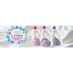 Thumbnail Nước xả vải Lord hương quyến rũ (tím) 10kg 2