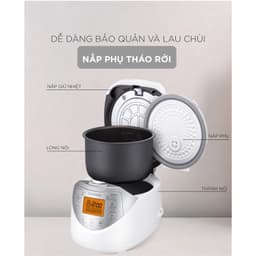 Thumbnail Nồi cơm điện tử CUCKOO 1.08L lít CR-0631F - Hàng chính hãng - Chất lượng Hàn Quốc 3