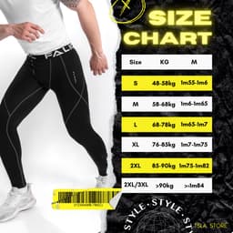 Thumbnail Quần legging thể thao combat bó cơ nam TSLA ôm body co giãn tập gym chạy bơi lội boxing TSL2016 4