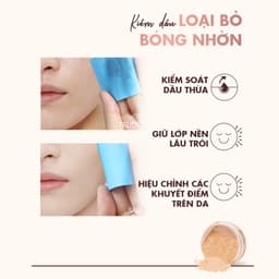 Thumbnail Phấn Phủ Dạng Bột Silkygirl Shine Free Loose Powder 10g 2