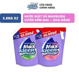 Thumbnail Combo 2 Túi nước giặt xả MaxKleen Vườn Sớm mai + Hoa nắng 3.8kg/túi 2