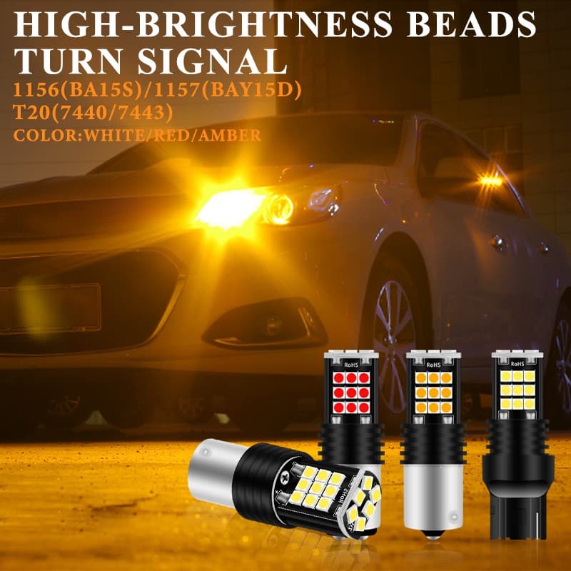 Ảnh Đèn LED tín hiệu LYMOYO T20 1156 Ba15S cho xe hơi siêu sáng 1157w21w P21 5w 2