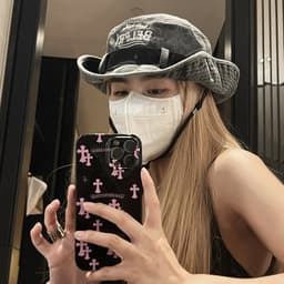 Thumbnail MAGIC KIWI /Mũ denim thêu họa tiết chữ cái BELFRY 1