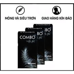 Thumbnail Bao Cao Su Combo Siêu Mỏng ultra thin (Hộp 10 Chiếc) GEMHOME 1