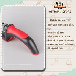 Thumbnail Dụng cụ mài dao 3 rãnh inox Bam House loại lớn cao cấp MD01 3