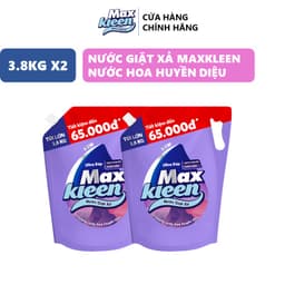 Thumbnail Combo 2 Túi Nước Giặt Xả MaxKleen Hương Nước Hoa Huyền Diệu 3.8kg/Túi 2