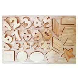 Thumbnail Bảng Chữ Cái, Chữ Số GOLDCAT Chất Liệu Bằng Gỗ Giúp Bé Nhận Diện Các Chữ, Số 2