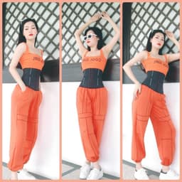 Thumbnail Đai nịt bụng giảm mỡ định hình eo latex Corset Chuẩn truyền thống 25 xương màu đen 3