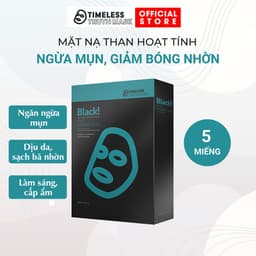Thumbnail Mặt nạ than hoạt tính ngừa mụn, giảm nhờn Timeless Truth Mask - Anti Imperfection (Hộp 5 miếng x 30ml) 1