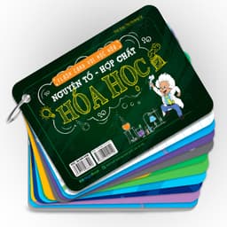 Thumbnail Sách FlashCard Học Nguyên Tố Hợp Chất Hóa Học - Thẻ học hóa thông minh 1