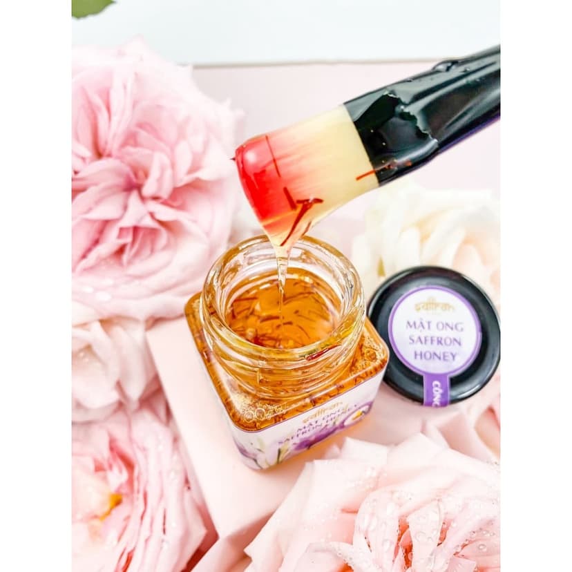 Ảnh Mật ong Saffron Nhụy Hoa Nghệ Tây 50ml/lọ thương hiệu Saffron Việt Nam 3