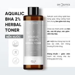 Thumbnail Tẩy tế bào chết DrCeutics BHA 2% dung dịch làm sạch và cân bằng da 200ml 1