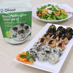 Thumbnail Rong biển giòn trộn gia vị O'Food, vị ngọt vừa ăn, trộn cơm, cháo tiện lợi, ngon miệng 4